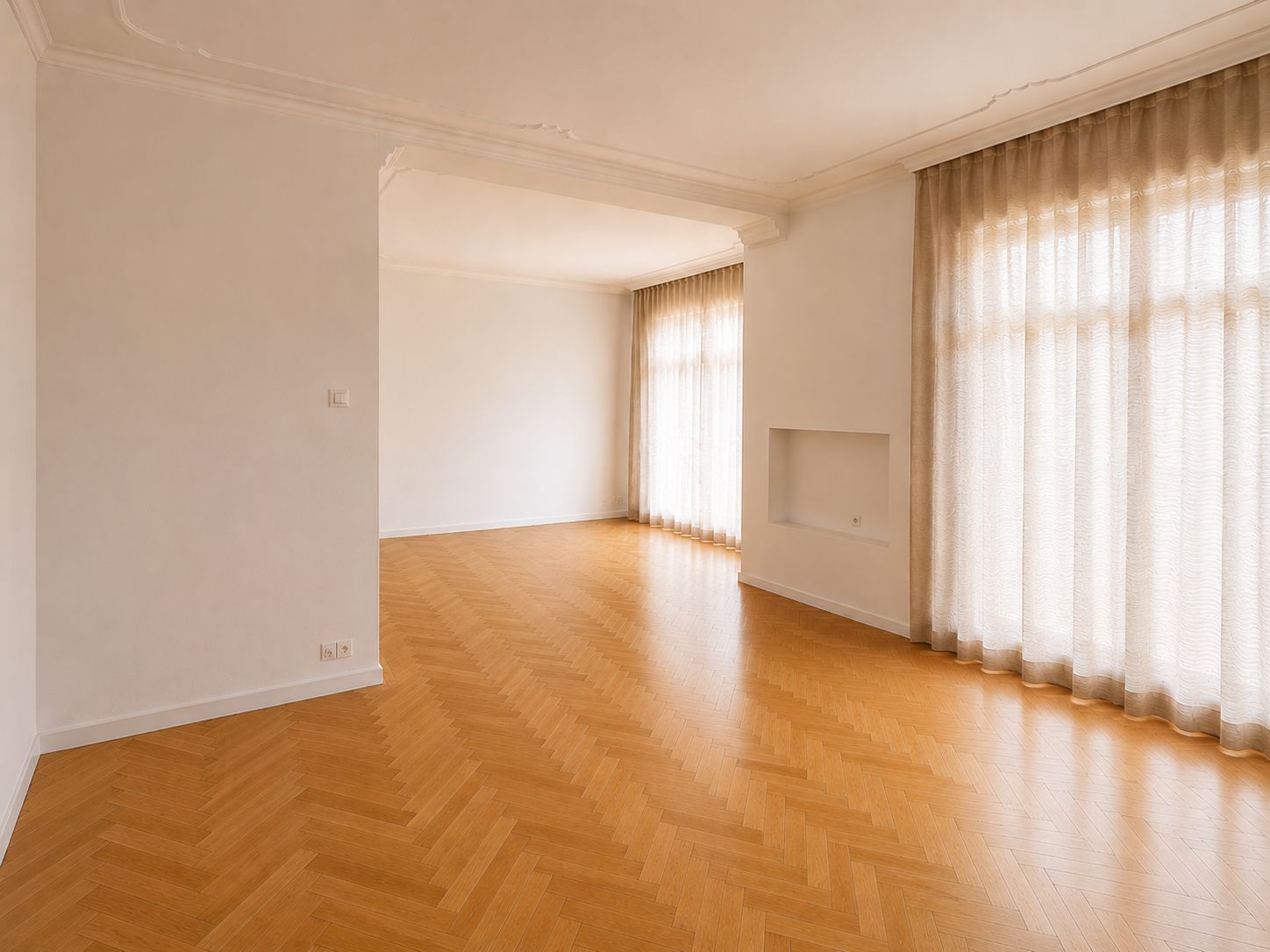 Wohnzimmer leer